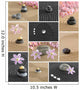 zen garden stone sand Wall Mural