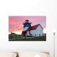 Grande Anse Lighthouse at sunset, New Brunswick Wall Mural