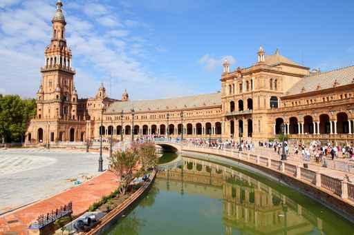 Seville Plaza Espana Wall Decal