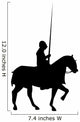 horse silhouettes Wall Decal