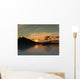 Loch Ness Monster in silhouette Wall Mural