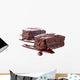 Two Chocolate Cakes With Syrup Wall Decal