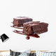 Two Chocolate Cakes With Syrup Wall Decal