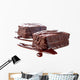 Two Chocolate Cakes With Syrup Wall Decal