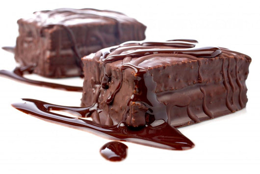 Two Chocolate Cakes With Syrup Wall Decal