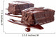 Two Chocolate Cakes With Syrup Wall Decal