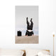 head in sand stand Wall Mural