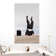 head in sand stand Wall Mural