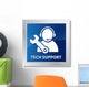 Technology Support Wall Mural