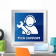 Technology Support Wall Mural