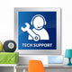 Technology Support Wall Mural