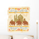 Indian elephants Wall Mural