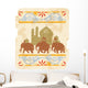 Indian elephants Wall Mural