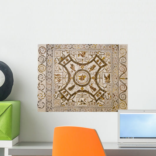 Roman Mosaic Wall Mural