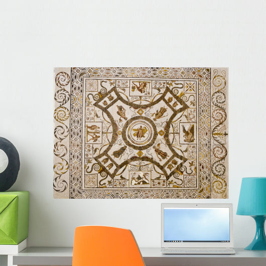 Roman Mosaic Wall Mural