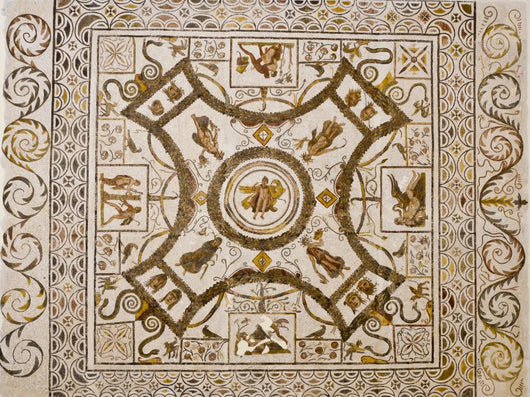 Roman Mosaic Wall Mural