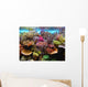 corals in the aquarium Wall Mural