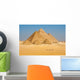 Camels Line Walk Pyramids All Wall Mural