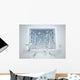 Dollars Falling through Window Wall Decal