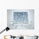 Dollars Falling through Window Wall Decal