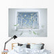 Dollars Falling through Window Wall Decal