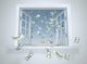 Dollars Falling Through the Window Wall Decal