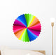 color spiral. Wall Decal