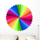color spiral. Wall Decal
