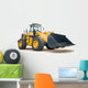 wheel loader excavator Wall Decal