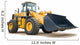 wheel loader excavator Wall Decal