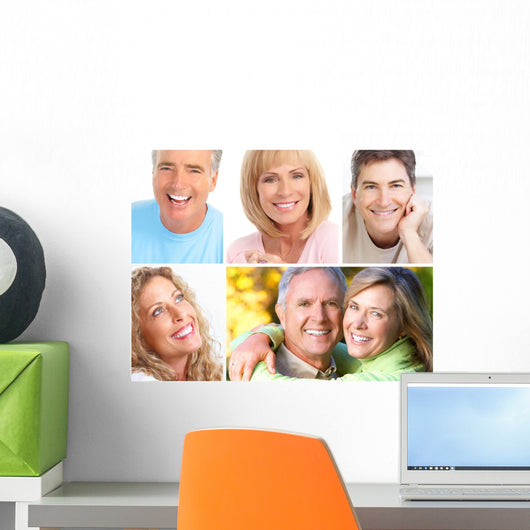 Smiles Wall Mural
