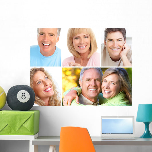 Smiles Wall Mural