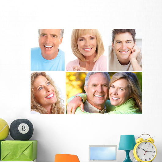Smiles Wall Mural