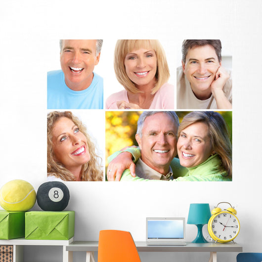 Smiles Wall Mural