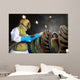 sandblast worker in the workshop Wall Mural