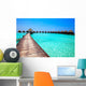 Maldives Villa on Piles on Water Wall Mural