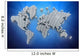 World Map Rendering Wall Mural