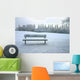 Bench Snow Park Wall Decal