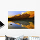 A Scenic Mountain Lake Wall Mural