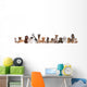 Large Group of Puppies Wall Decal