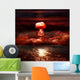 Explosion Nuclear Bomb Wall Decal