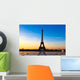 Eiffel Tower at Sunrise Wall Mural