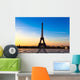 Eiffel Tower at Sunrise Wall Mural