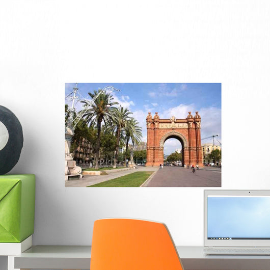 Barcelona Wall Decal Design 3