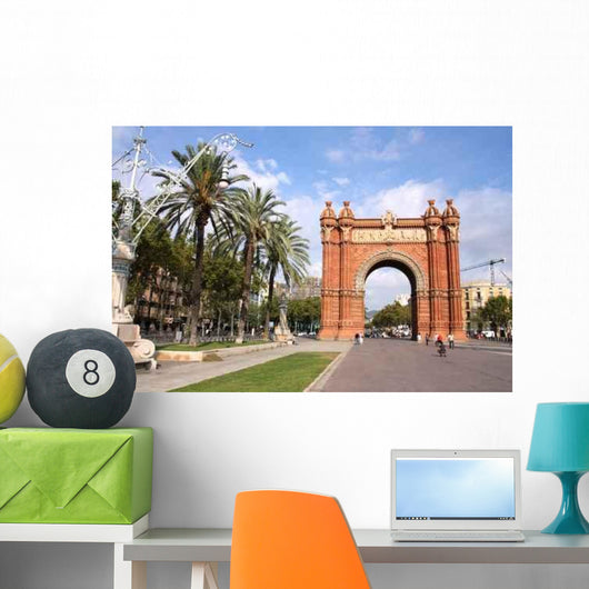 Barcelona Wall Decal Design 3