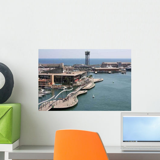 Barcelona Port Vell Wall Decal