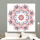 Stencil Mandala Indian Design Wall Decal
