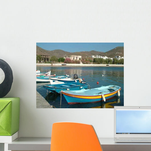 Hafen Von Katapola Wall Decal