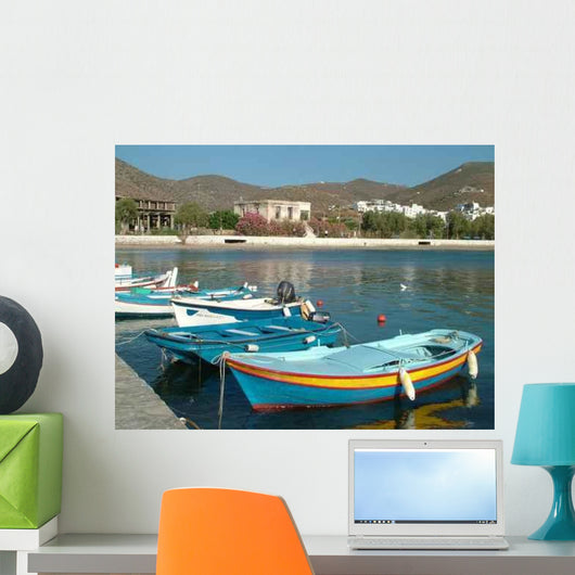 Hafen Von Katapola Wall Decal