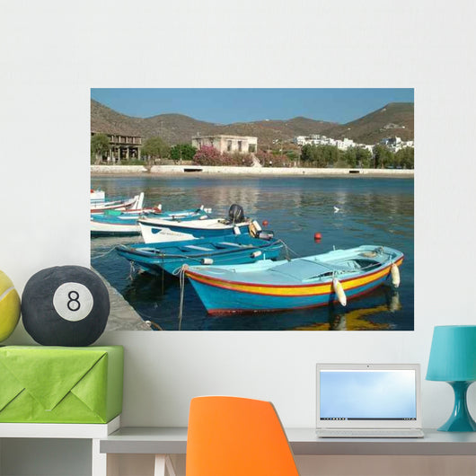 Hafen Von Katapola Wall Decal